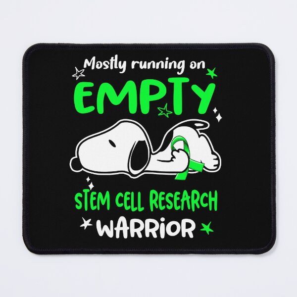 Item preview, Mostly Running on Empty Stem Cell Research Warrior designed and sold by Wlsnpeggy.