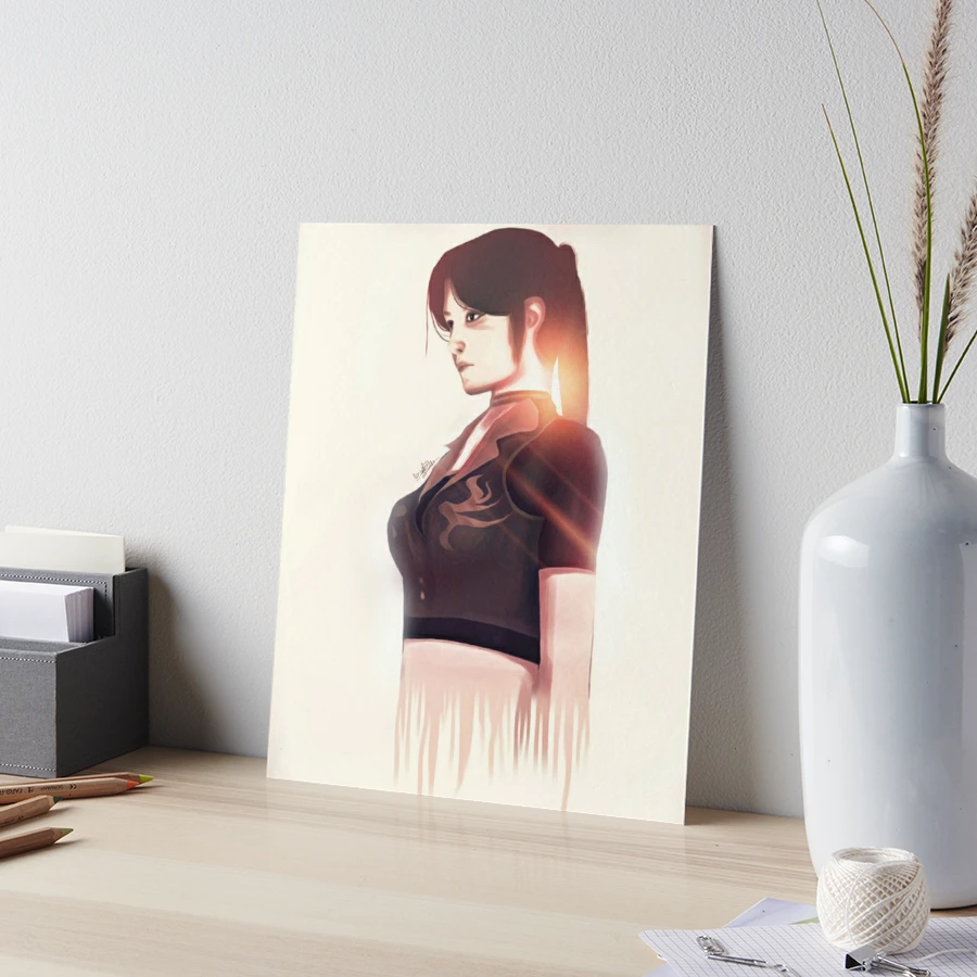 Claire Redfield Resident Evil Art Board Print for Sale by Termile