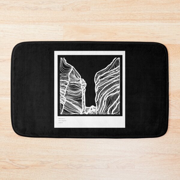 Item preview, Landscape - linear illustration - Purmamarca White- Argentina designed and sold by SofisGarden.