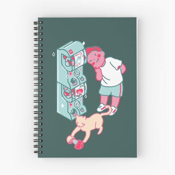 Item preview, Boy with vending machine  designed and sold by SkyisBright.