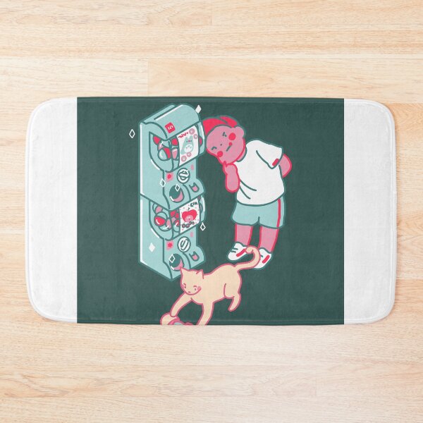 Item preview, Boy with vending machine  designed and sold by SkyisBright.