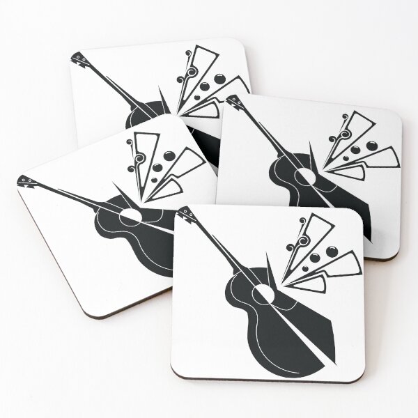 Item preview, slightly abstract vector guitar designed and sold by Ben-Schaal.