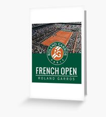 roland garros Greeting Card
