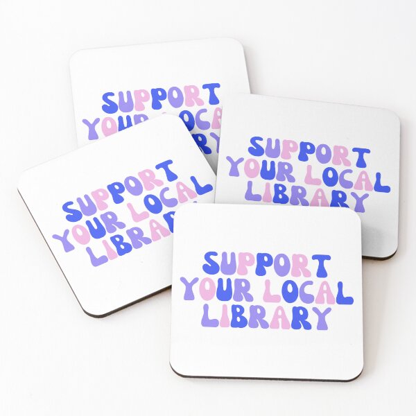 Item preview, Support Your Local Library  designed and sold by groovyfolk.