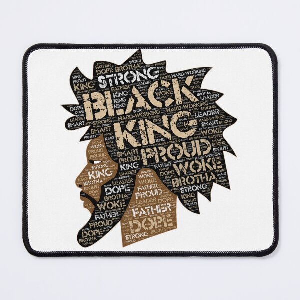 Item preview, Black King / African American Father - Freeform Afro Locs designed and sold by blackartmatters.