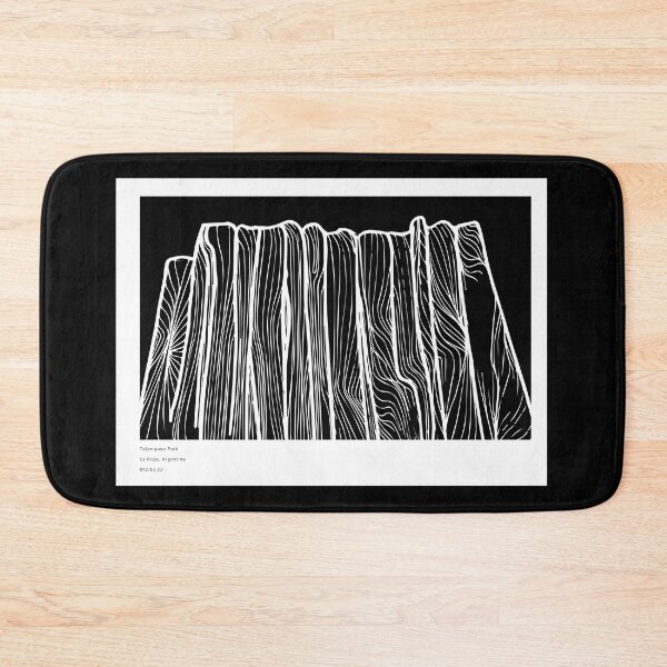 Item preview, Copia de Mountains - linear illustration - Talampaya Black- Argentina designed and sold by SofisGarden.