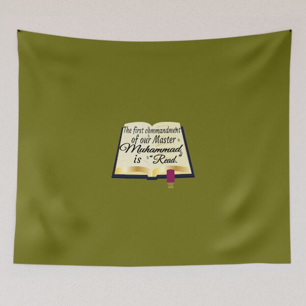 Item preview, The first commandment of our Master Muhammad is “Read.” designed and sold by azizashop ⭐⭐⭐⭐⭐Raoudi.