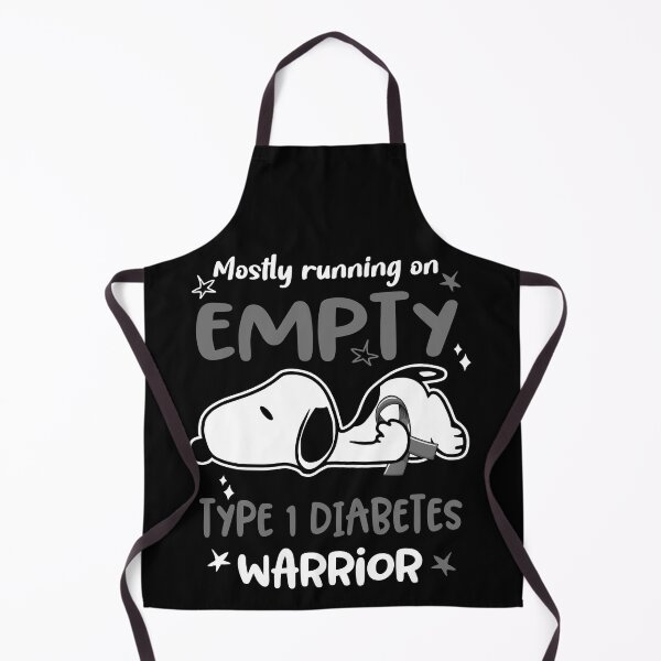 Item preview, Mostly Running on Empty Type 1 Diabetes Warrior designed and sold by Wlsnpeggy.