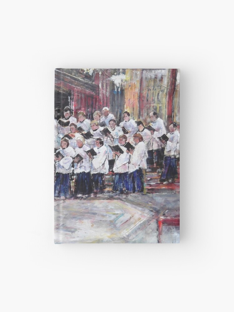 Thumbnail 1 of 3, Journal, Church Choir Singing - Art Prints & Gifts designed and sold by ballet-dance.