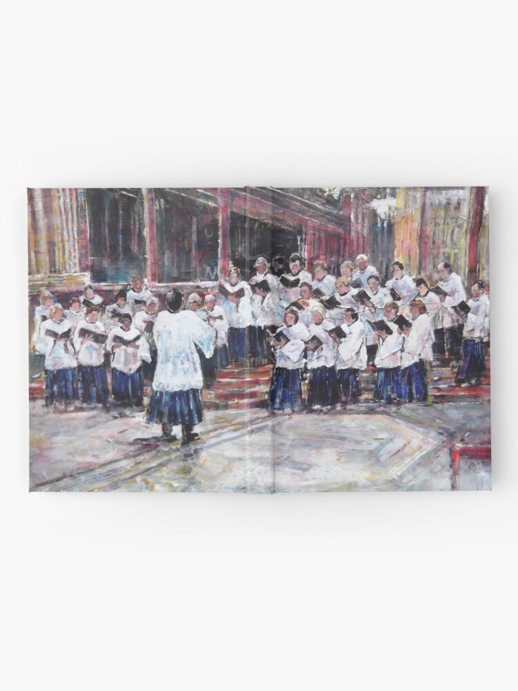 Thumbnail 2 of 3, Journal, Church Choir Singing - Art Prints & Gifts designed and sold by ballet-dance.
