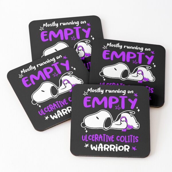 Item preview, Mostly Running on Empty Ulcerative Colitis Warrior designed and sold by Wlsnpeggy.