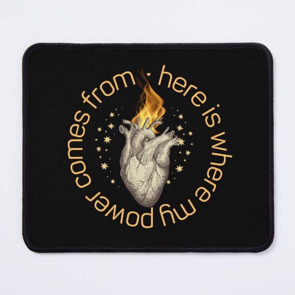 Item preview, My Sacred Heart Power Sticker designed and sold by MagicWolfStar.