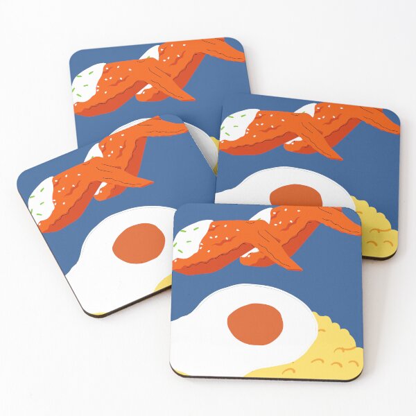 Item preview, Mountain rice and fried wings  designed and sold by SkyisBright.