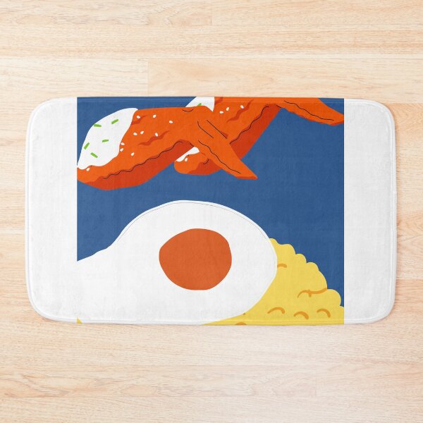 Item preview, Mountain rice and fried wings  designed and sold by SkyisBright.