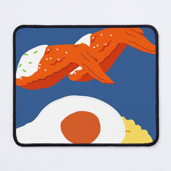 Item preview, Mountain rice and fried wings designed and sold by SkyisBright.