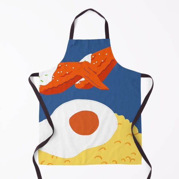Item preview, Mountain rice and fried wings  designed and sold by SkyisBright.