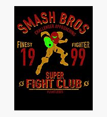 Planet Zebes Fighter Photographic Print