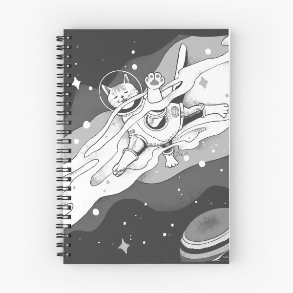 Item preview, Kitty visits the milky way designed and sold by catblip.