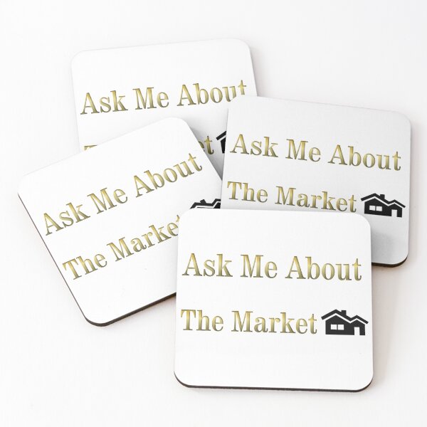 Item preview, Ask Me About The Market ~ Real Estate Agent or Mortgage Agent designed and sold by LeslieMac713.