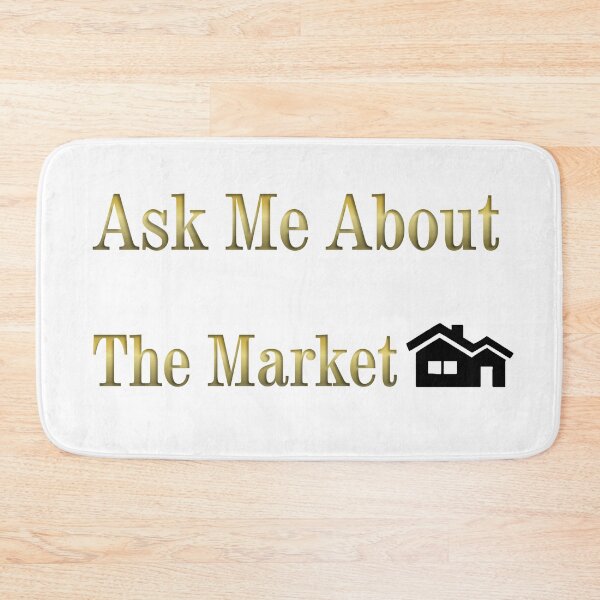 Item preview, Ask Me About The Market ~ Real Estate Agent or Mortgage Agent designed and sold by LeslieMac713.