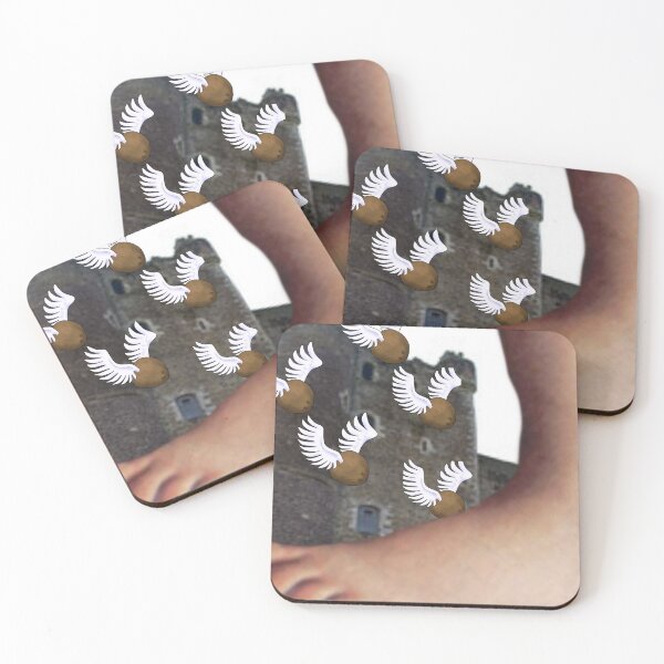 Item preview, Migrating coconuts, monty python, flying coconuts, humor,English comedy,70s comedy, skit,giants foot,  designed and sold by Laree  Jones.