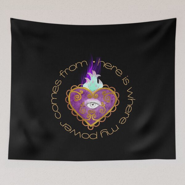Item preview, My Sacred Heart Power Comforter designed and sold by MagicWolfStar.