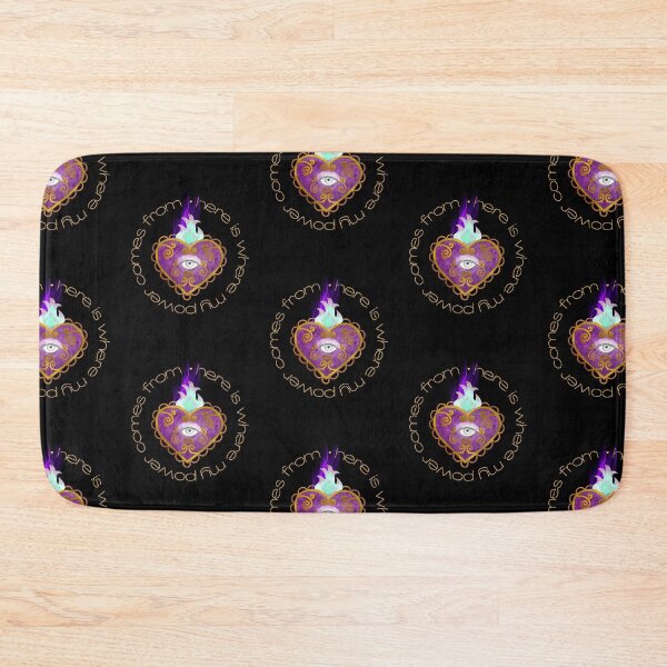 Item preview, My Sacred Heart Power Comforter designed and sold by MagicWolfStar.