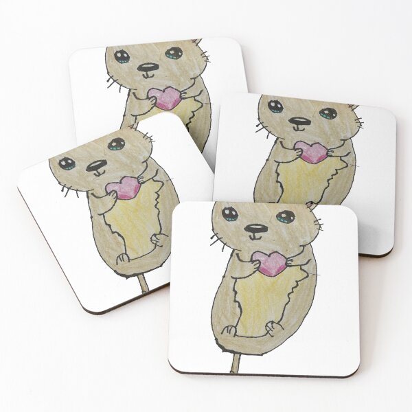 Item preview, Otter - Cute Cartoon Kid Drawing - Sea Otter designed and sold by LexiesDoodle.