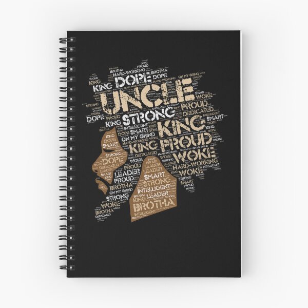 Item preview, African American Uncle | Black King Words in Afro designed and sold by blackartmatters.