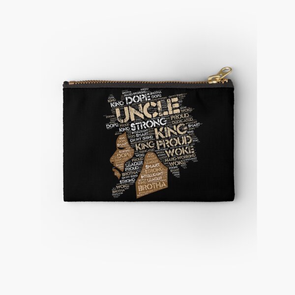 Item preview, African American Uncle | Black King Words in Afro designed and sold by blackartmatters.