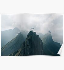 Flying Mountain Explorer - Landscape Photography Poster