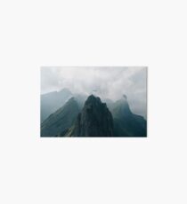 Flying Mountain Explorer - Landscape Photography Art Board