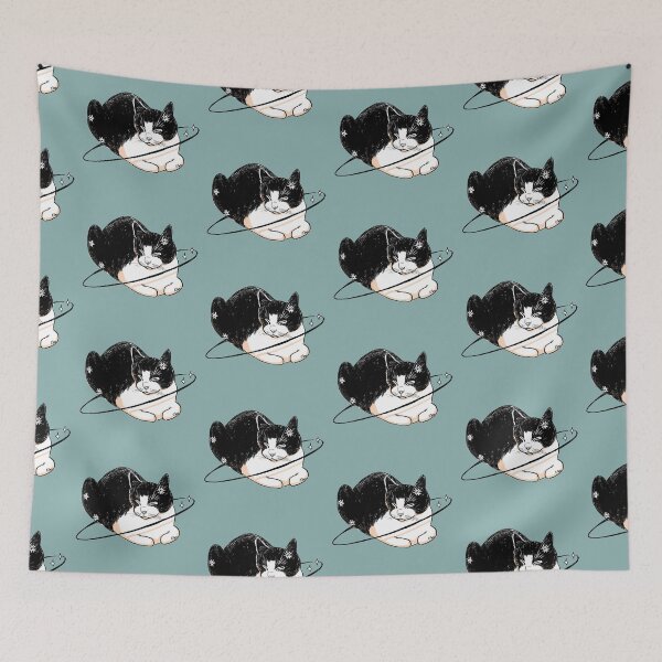 Item preview, Felicette the Space Cat (Green) designed and sold by catblip.