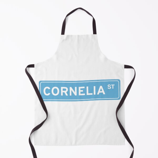 Item preview, Blue Cornelia Street Road Sign designed and sold by Runnerg1rl.