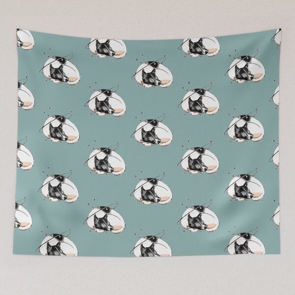Item preview, Laika the Space Dog (Green) designed and sold by catblip.