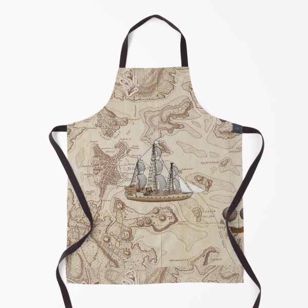 Item preview, Vintage Navigation Map Collage designed and sold by silviaol.