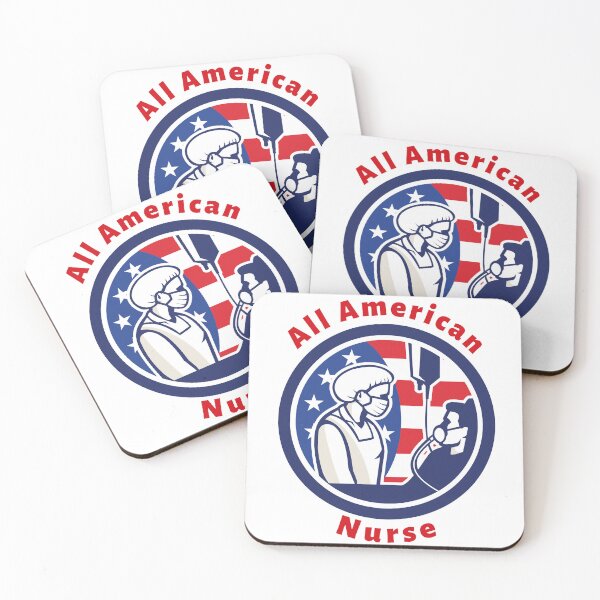 Item preview, nursing day stethoscope and american flag designed and sold by MarBea.