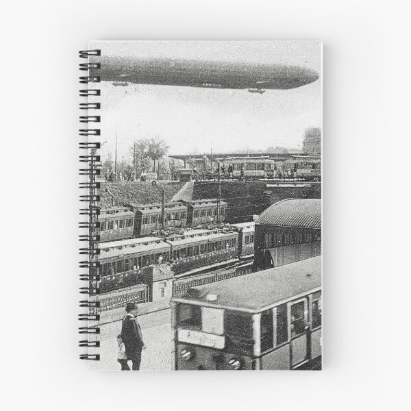 Artikelvorschau, Transport von Zeppelinen und Elektrozügen, Deutschland 1900 entworfen und verkauft von Cult45one.