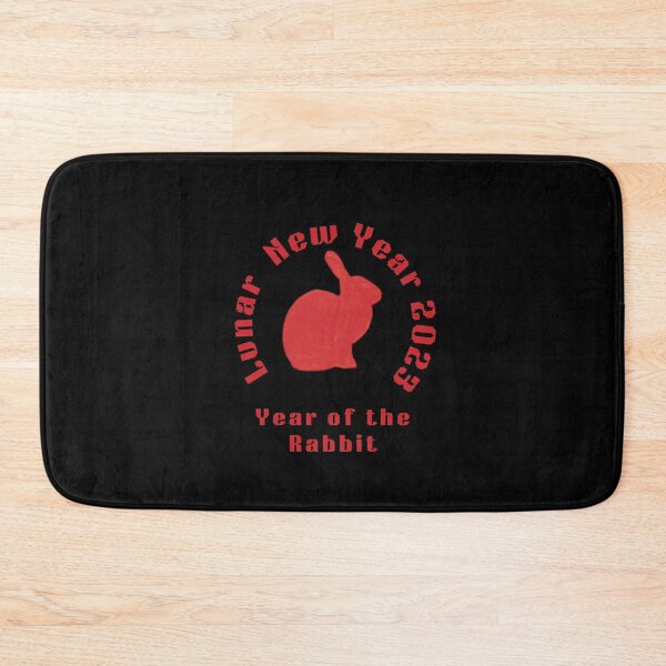 Item preview,  Lunar New Year 2023 Year of the Rabbit  Black Background designed and sold by India2022.