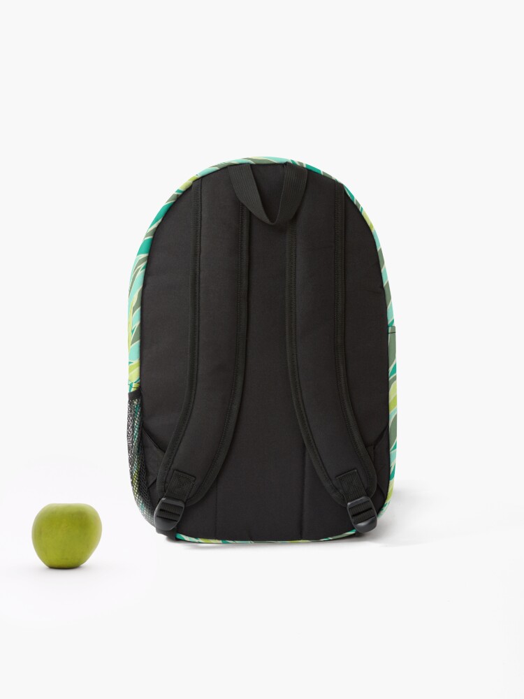 Thumbnail 2 of 3, Backpack, Kelp Pattern designed and sold by sorioffantasy.