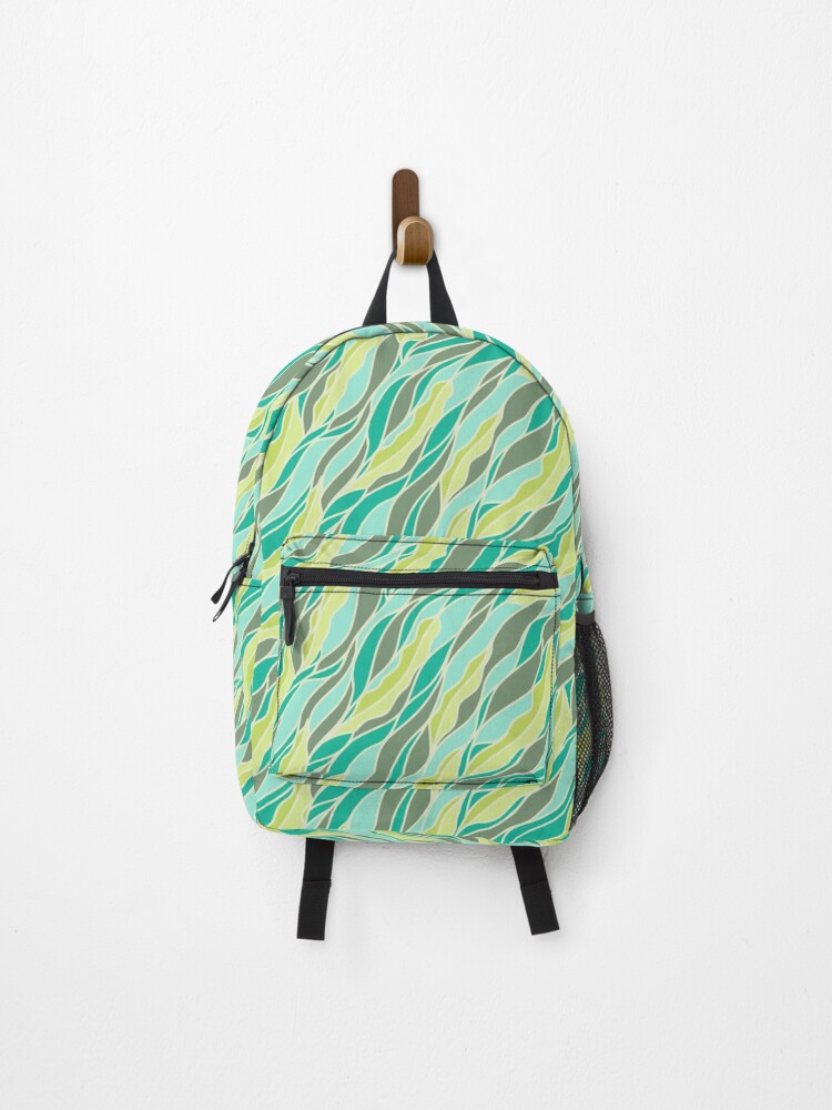 Thumbnail 1 of 3, Backpack, Kelp Pattern designed and sold by sorioffantasy.