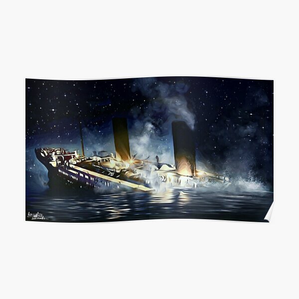 The Sinking of the Titanic Poster