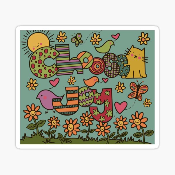 Choose Joy Sticker