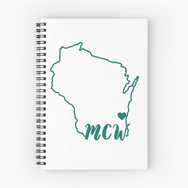 Item preview, Medical College of Wisconsin Cursive Heart State Outline designed and sold by youngcreationz.