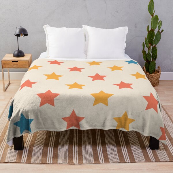 Item preview, Vintage Retro 70s Star Pattern designed and sold by ind3finite.