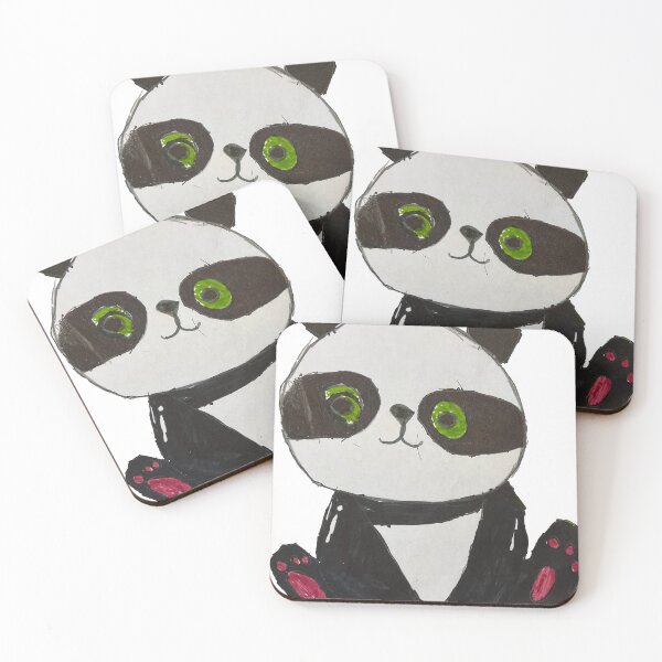 Item preview, Panda  - Cute Cartoon Kid Drawing designed and sold by LexiesDoodle.