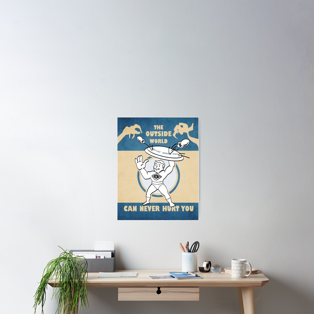 Loup en colère Poster | Affiche de loup | Affiche animale | 61x91cm
