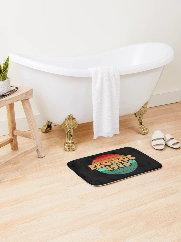 Thumbnail 2 of 6, Bath Mat, Pro Roe 1973, Roe V Wade designed and sold by ChicGraphix.