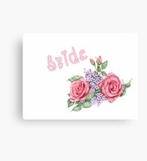 Bride Canvas Print