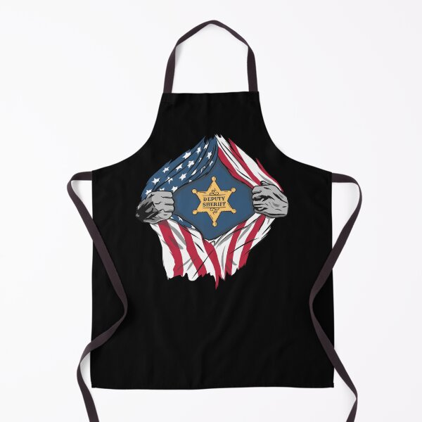 Item preview, Deputy Sheriff Cartoon US Flag designed and sold by MrEddie10.